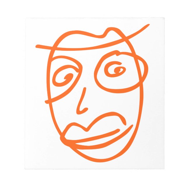 Naive artistic illustration notepad (Front)