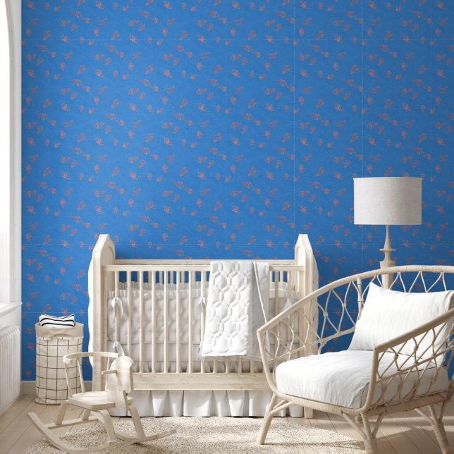Naive Painted Autumn Sky Wallpaper (Kids)