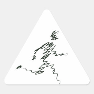 NAIVE TRIANGLE STICKER