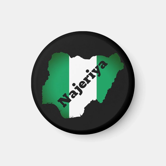 Najeriya (Hausa) Magnet (Front)