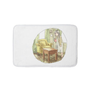 Najirou Sayaka Bath Mat
