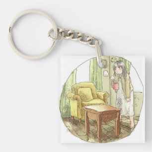 Najirou Sayaka Keychain