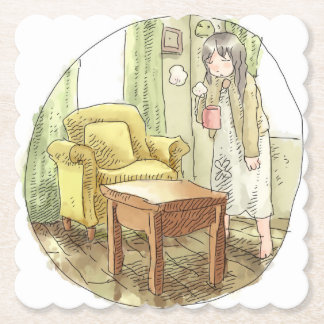 Najirou Sayaka Paper Coaster