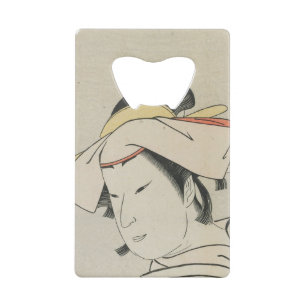 Nakamura Noshio II as Tonase, 1795 Wallet Bottle Opener