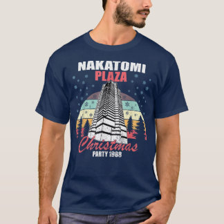 Nakatomi Plaza Christmas Party 1988 Funny Xmas Vin T-Shirt