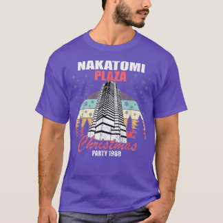 Nakatomi Plaza Christmas Party 1988 Funny Xmas Vin T-Shirt