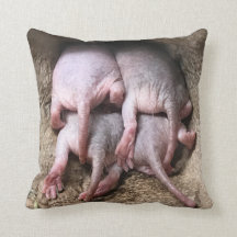 Naked Mole Rat pillow