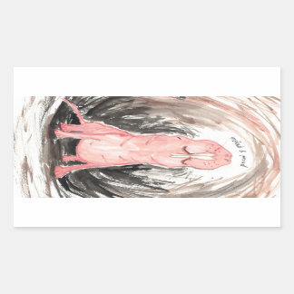 Naked (& Proud) Mole Rat Sticker