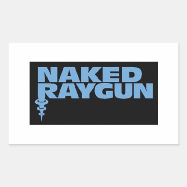 Naked Raygun Sticker (Front)