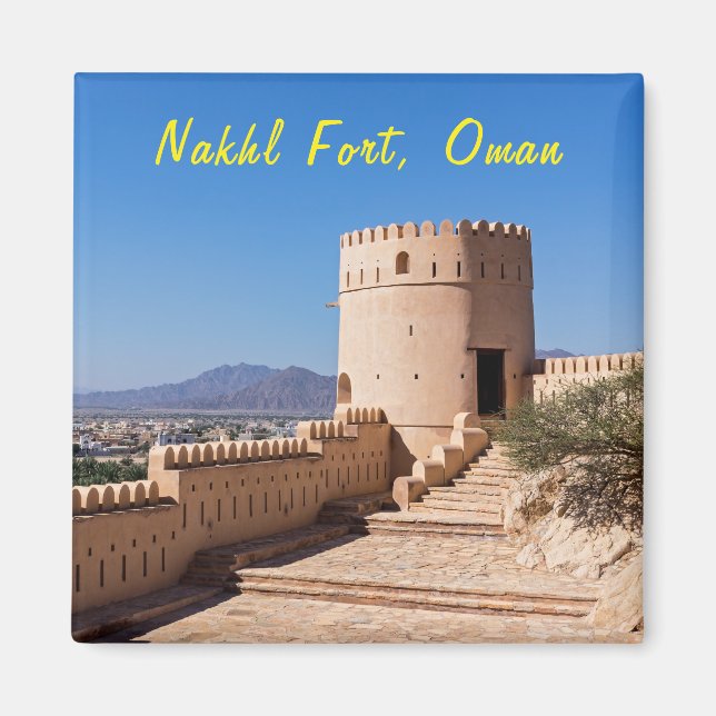 Nakhl Fort, Oman Magnet (Front)