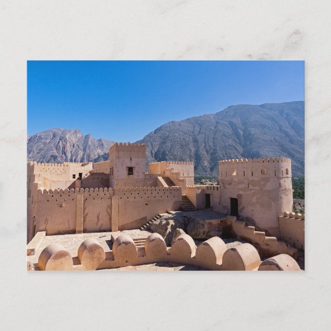 Nakhl Fort, Oman Postcard (Front)