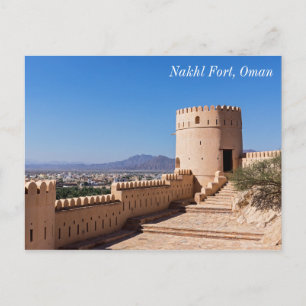 Nakhl Fort, Oman Postcard