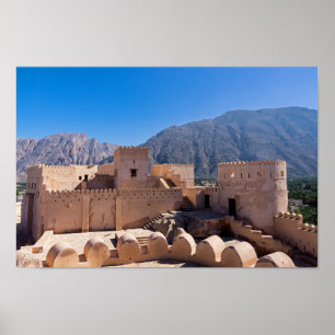 Nakhl Fort, Oman Poster