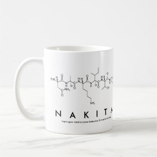 Nakita peptide name mug
