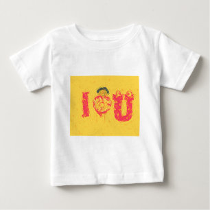 Nakupenda - I Love U Swahili Word Text Meaning Art Baby T-Shirt