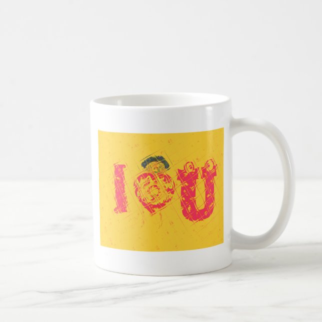 Nakupenda - I Love U Swahili Word Text Meaning Art Coffee Mug (Right)