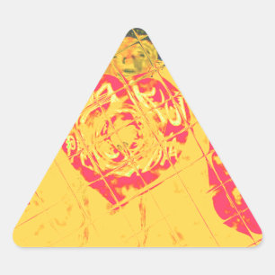 Nakupenda - I Love U Swahili Word Text Meaning Art Triangle Sticker