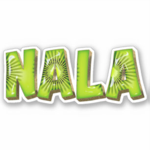 Nala Name Kiwi Design Autocollants