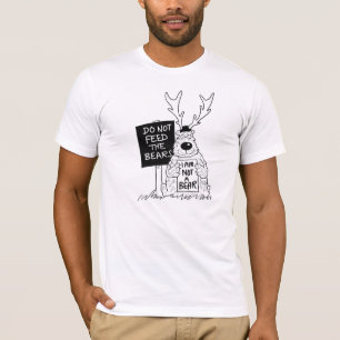 N'alimentez pas aux ours le T-shirts drôle
