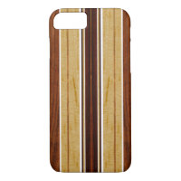 Nalu Hou Faux Koa Wood Surfboard