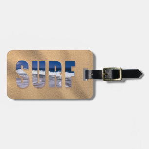 Nalu Surf Hawaiian Beach Luggage Tags