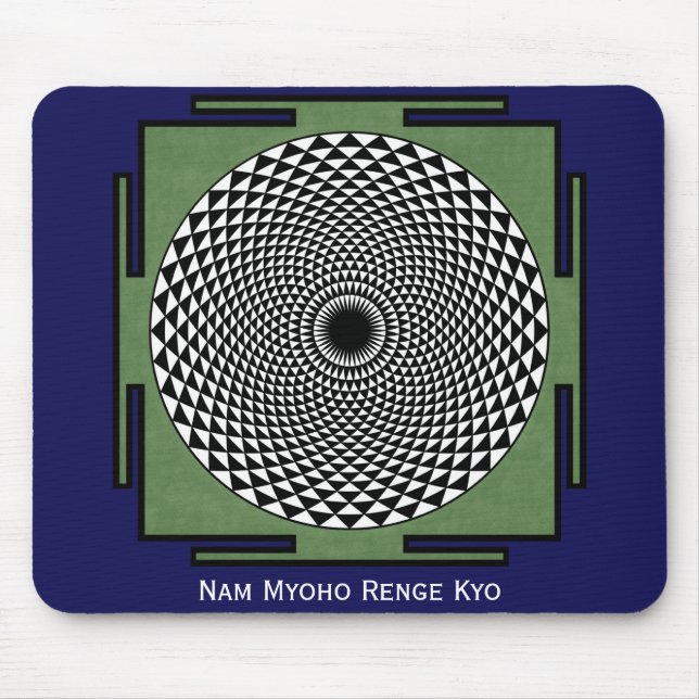 Nam Myoho Renge Kyo chant Mouse Pad (Front)
