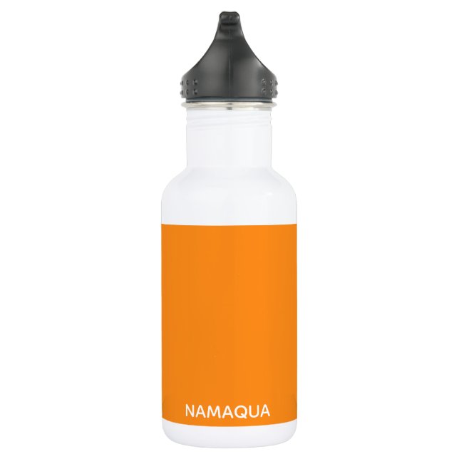 Namaqua orange color name 532 ml water bottle (Right)