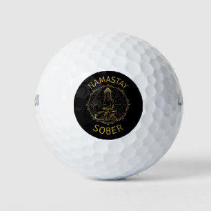 Namastay Sober II Golf Balls