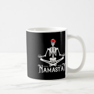 Namast'ay Yoga Pirate Pun Yogi Teacher Meditation  Coffee Mug