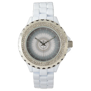 Namaste11 Silver Blue Zen Watch
