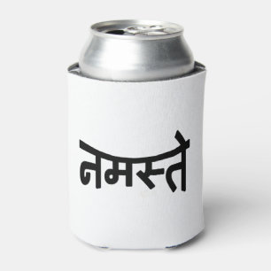 Namaste (नमस्ते) - Devanagari Script Can Cooler