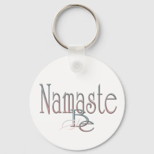 Namaste 2 keychain