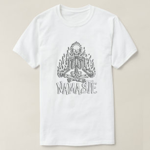 Namaste All Day - Yoga and Peaceful Vibes T-Shirt