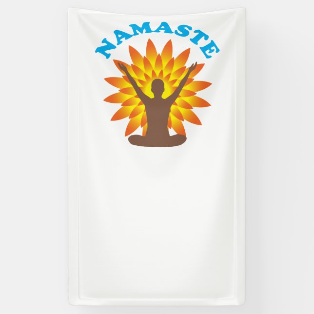 Namaste Banner (Vertical)