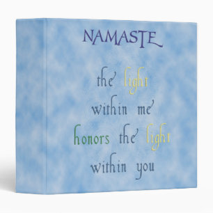 Namaste Binder