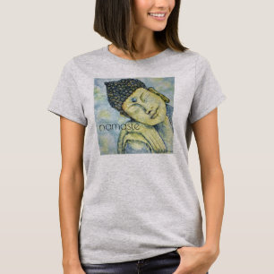 Namaste Buddha Art Women's Flowy Circle Top