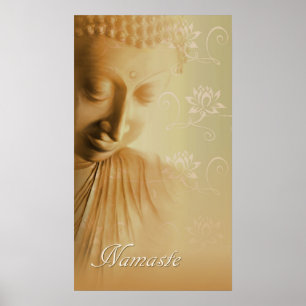 Namaste Buddha poster