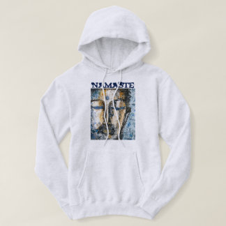 Namaste Buddha Watercolor Art Men's Hoodie
