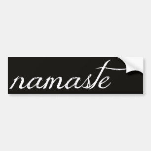 Namaste Bumper Sticker