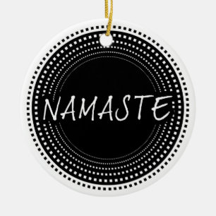 Namaste Ceramic Ornament