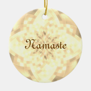 Namaste Ceramic Ornament