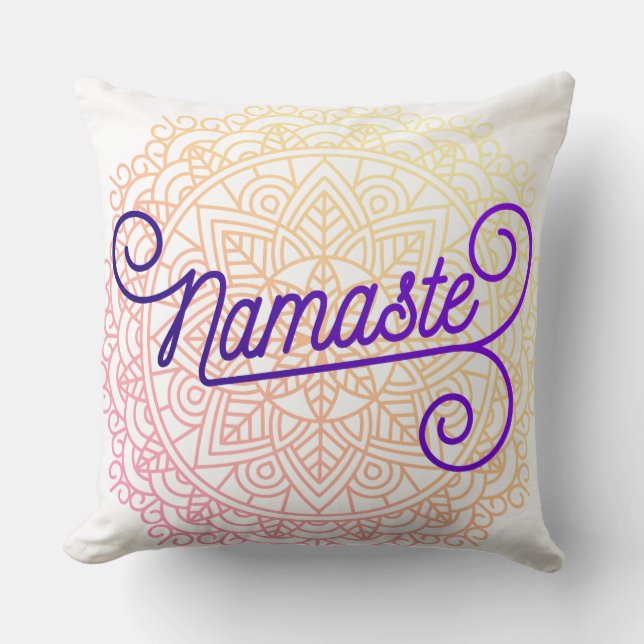 Namaste Decor Throw Pìllow Pillow (Front)