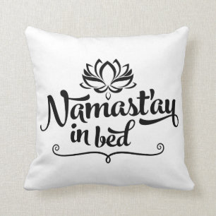 Namaste Funny Coussin de devis