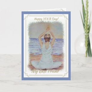 NAMASTE GIRLFRIEND CARD