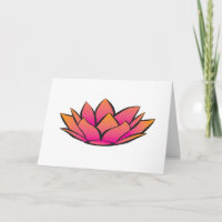 Namaste greeting card