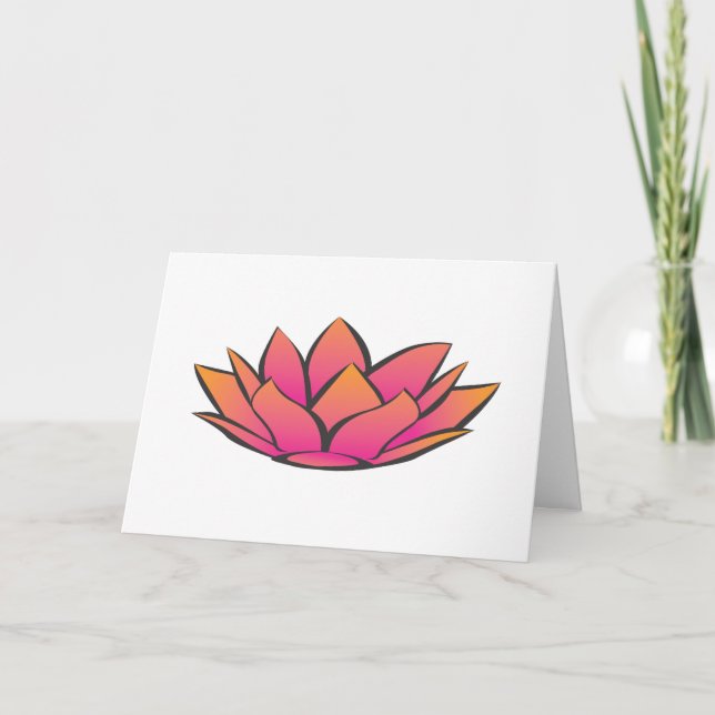 Namaste greeting card (Front)