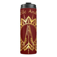 Namaste Hands Bouteille d'eau de voyage