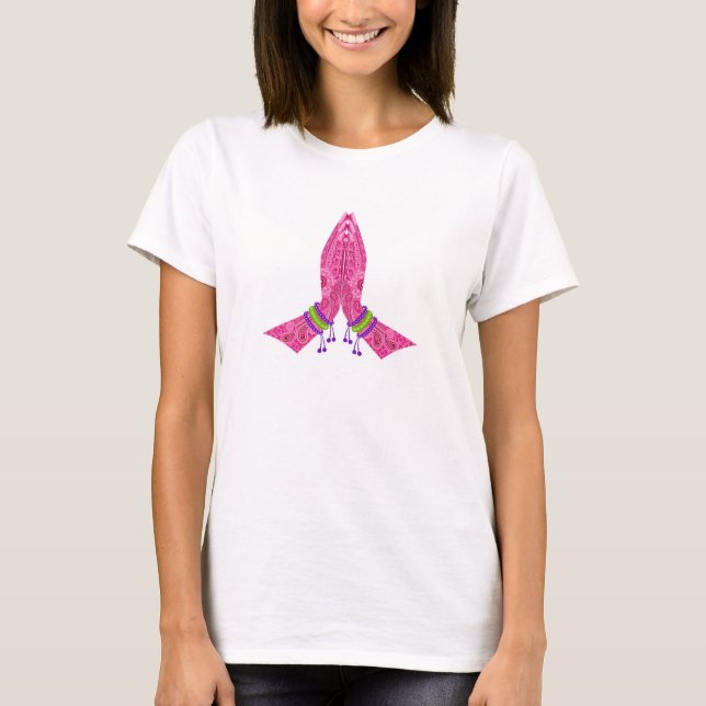 Namaste Hands T-shirt (Front)