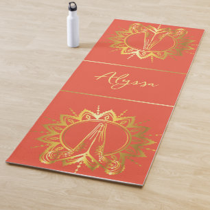 Namaste Hands Yoga Mat