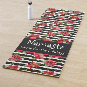 Namaste Home for the Holidays Yoga Mat 2
